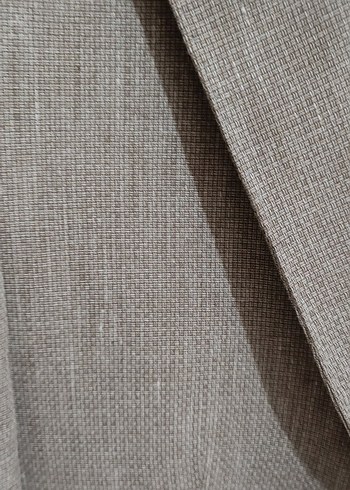 Gri Erkek Düğmeli Ofis Takım Elbise Ceketi - Görsel 3