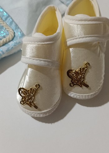 Nakışlı Beyaz kaftan mevlüt Çocuk Takımı - Görsel 5