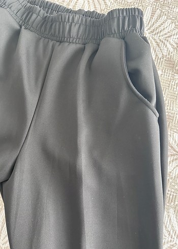 xl Beden Siyah Midi Kadın pantolon