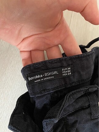 Bershka siyah pantolon