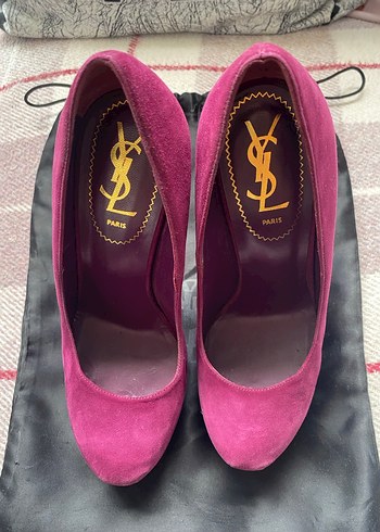 YSL PLATFORM TOPUKLU AYAKKABI - Görsel 2