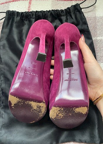 YSL PLATFORM TOPUKLU AYAKKABI - Görsel 6