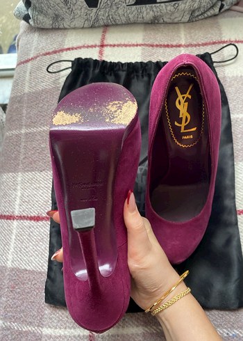 YSL PLATFORM TOPUKLU AYAKKABI - Görsel 5