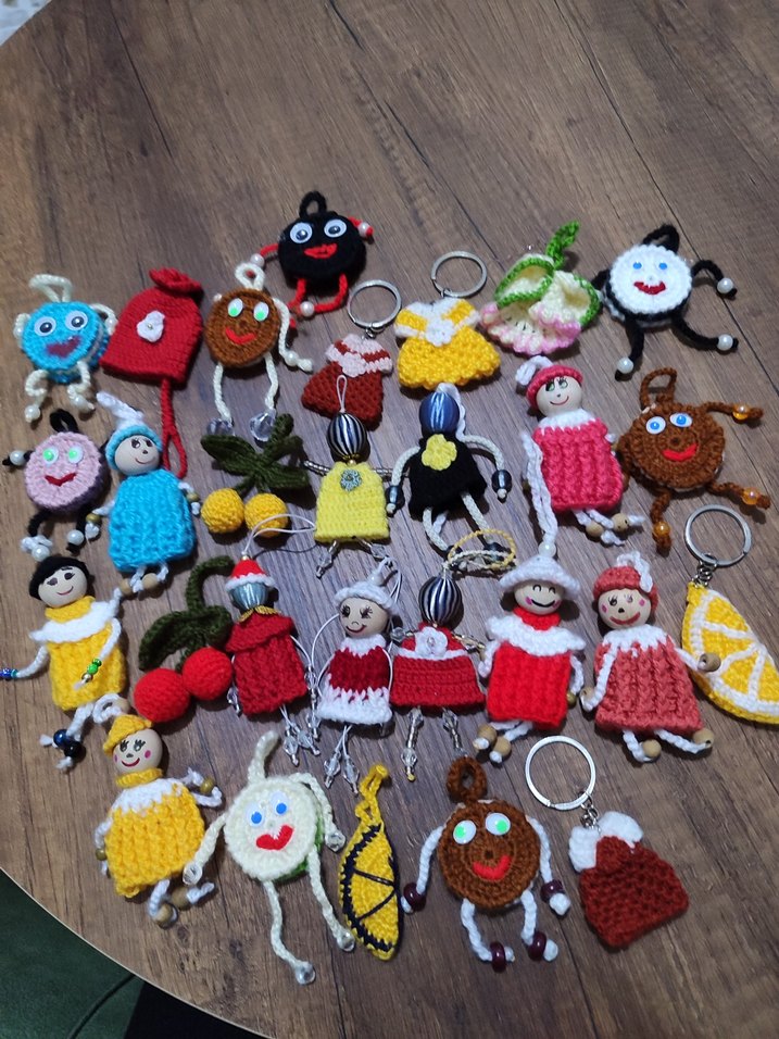 bayan anahtarlık - Görsel 2