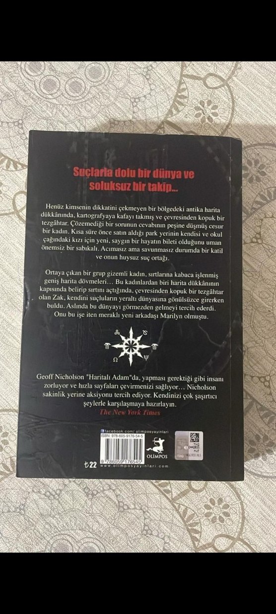 Haritalı Adam - Geoff Nicholson - Görsel 2