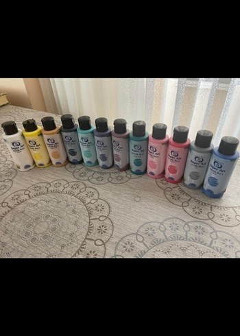 24lü akrilik boya 100ml - Görsel 2