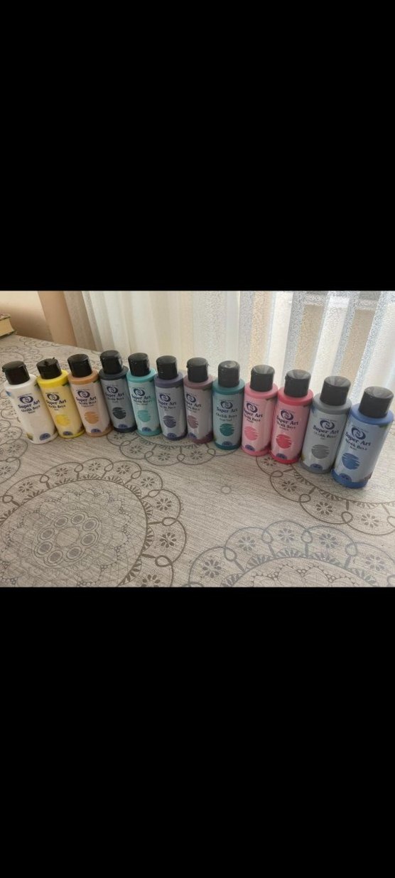 24lü akrilik boya 100ml - Görsel 2