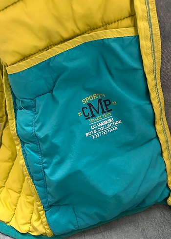 erkek Çocuk Turkuaz Kapüşonlu Fermuarlı Yelek - Görsel 4