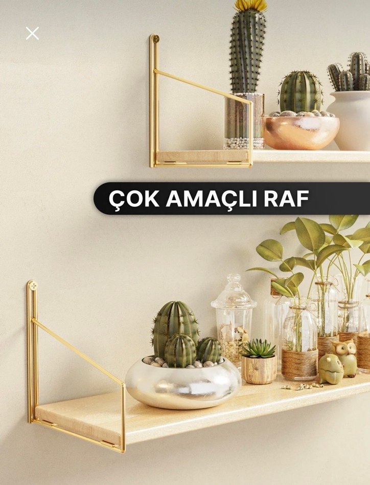 Altın Renk 2'li Makyaj Organizeri Seti - Görsel 3