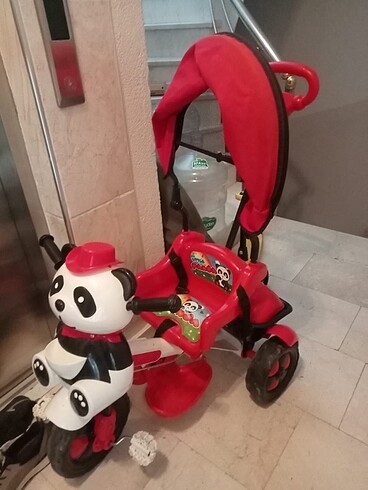  Beden Kırmızı panda çocuk bisiklet