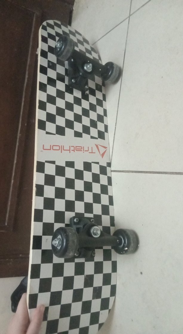 Parlak Kırmızı Triathlon Çocuk/Genç Kaykay - Görsel 2