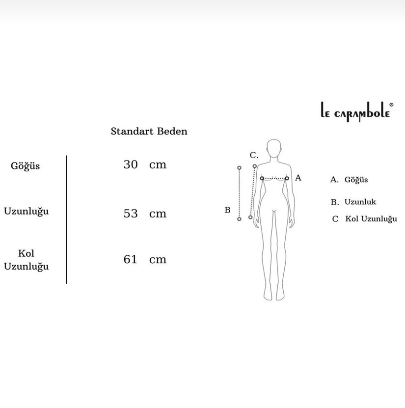 Kahverengi V Yaka Triko Kadın Bluz - Görsel 3