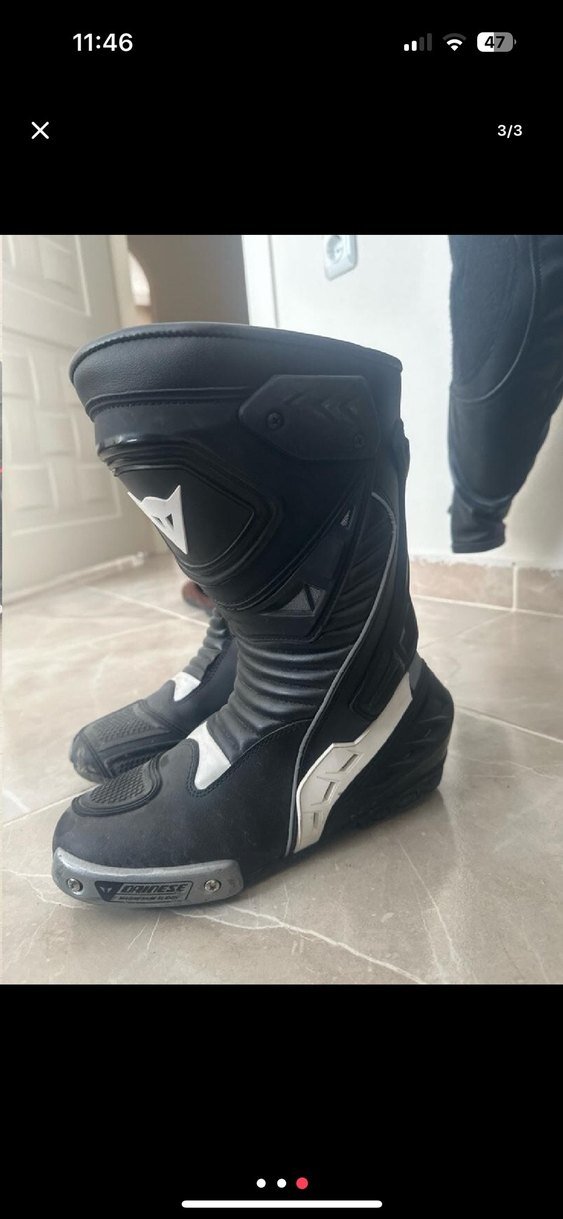 Siyah Deri Motosiklet Dizlikleri - Görsel 3