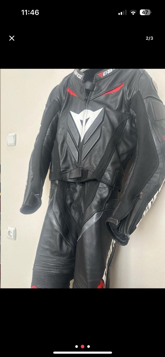 Siyah Deri Motosiklet Dizlikleri - Görsel 2