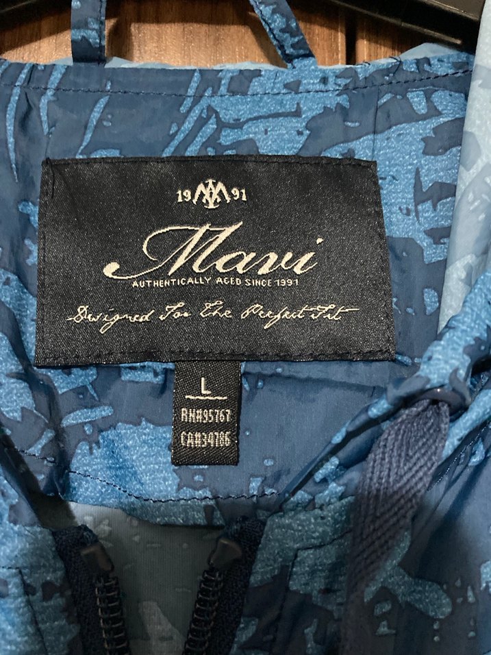 Mavi kadın rüzgarlık - Görsel 2