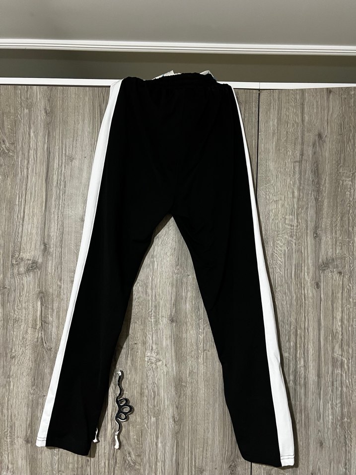 Erkek Siyah Puma Fermuarlı Eşofman Altı - Görsel 3