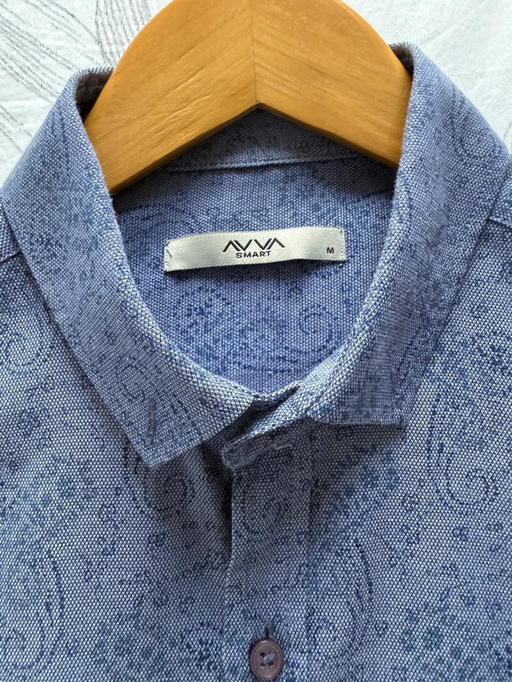Erkek Lacivert Gömlek - Görsel 2