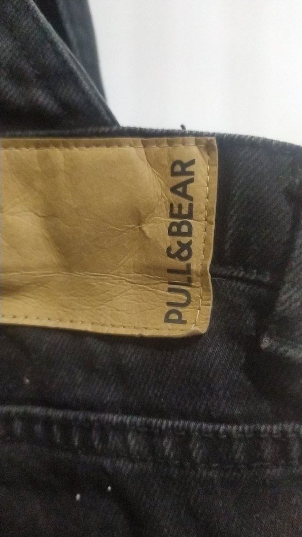 Kadın Siyah Denim Kısa Tulum - Görsel 3