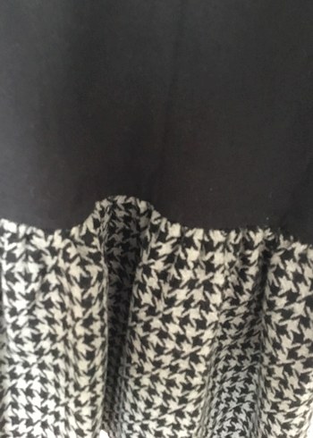 Kız Çocuk Siyah Uzun Kollu Kemerli Elbise - Görsel 2