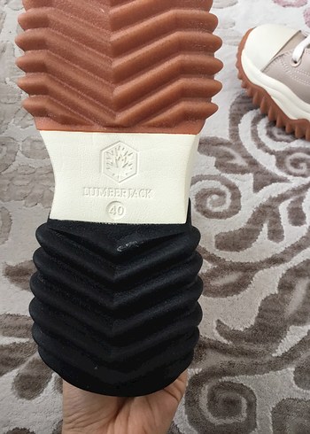 Bej Kadın Dolgu Topuklu Spor Ayakkabı - Görsel 4