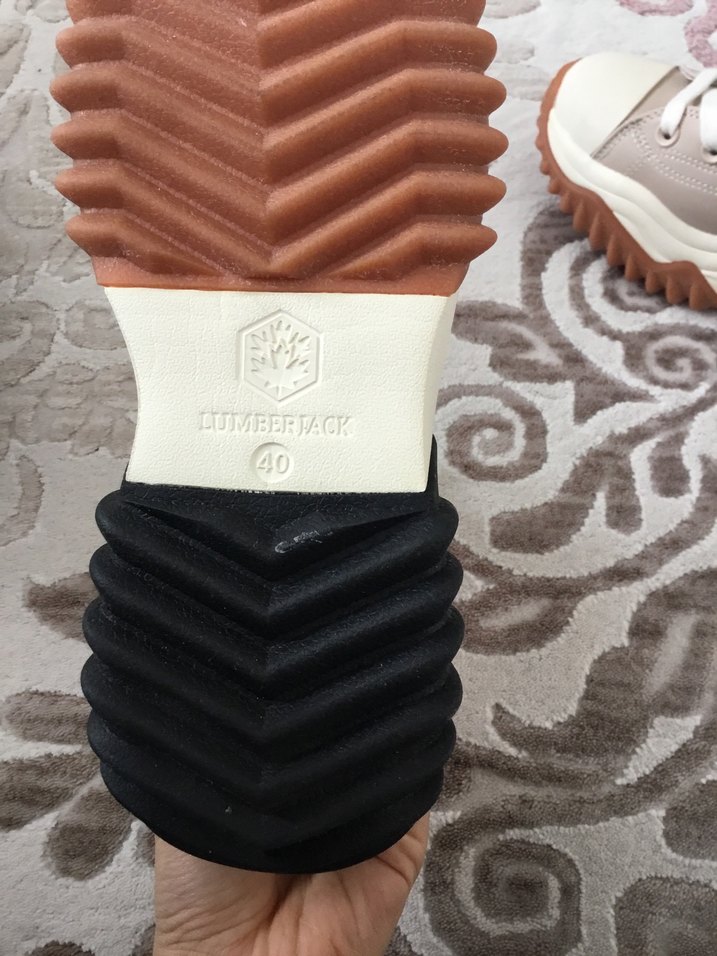 Bej Kadın Dolgu Topuklu Spor Ayakkabı - Görsel 4