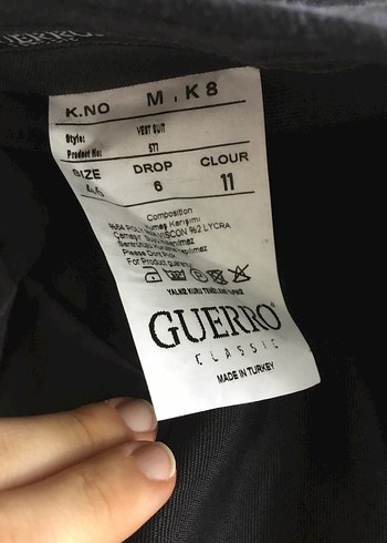 Guerro takım kumaş pantolonu - Görsel 4