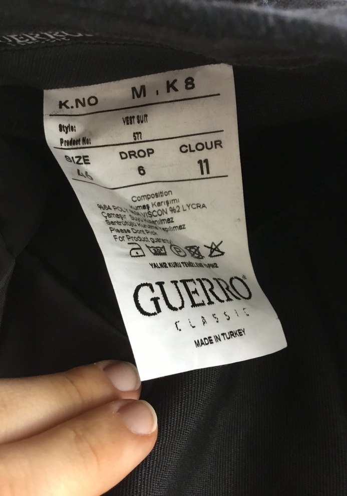 Guerro takım kumaş pantolonu - Görsel 4