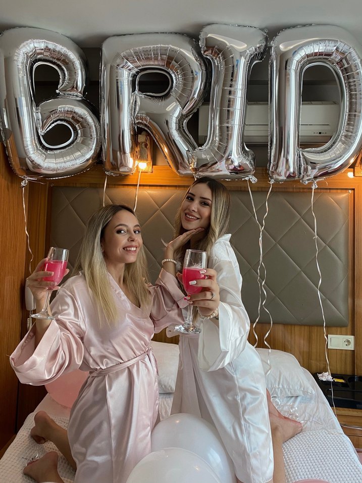 Bohem Tarzı Beyaz Midi Kadın Sabahlık - Görsel 3