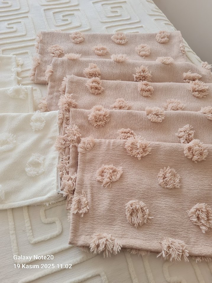 ponponlu cappucino kırlentleri - Görsel 3