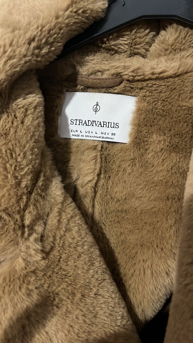 Kahverengi Süet Kürklü Kadın Ceket - Görsel 2