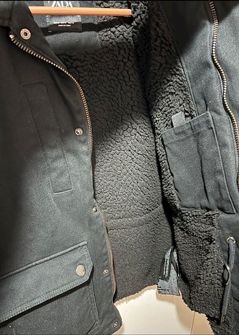 Zara Siyah Düğmeli Erkek Ceket - Görsel 3