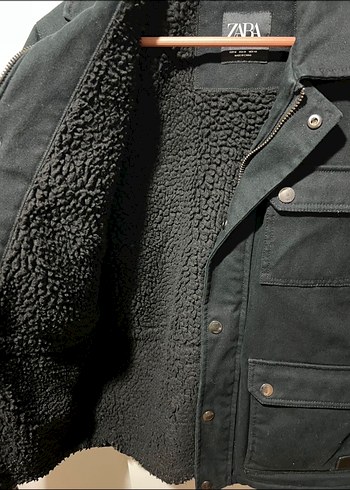 Zara Siyah Düğmeli Erkek Ceket - Görsel 4