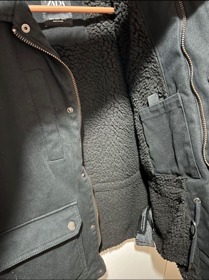 Zara Siyah Düğmeli Erkek Ceket - Görsel 3