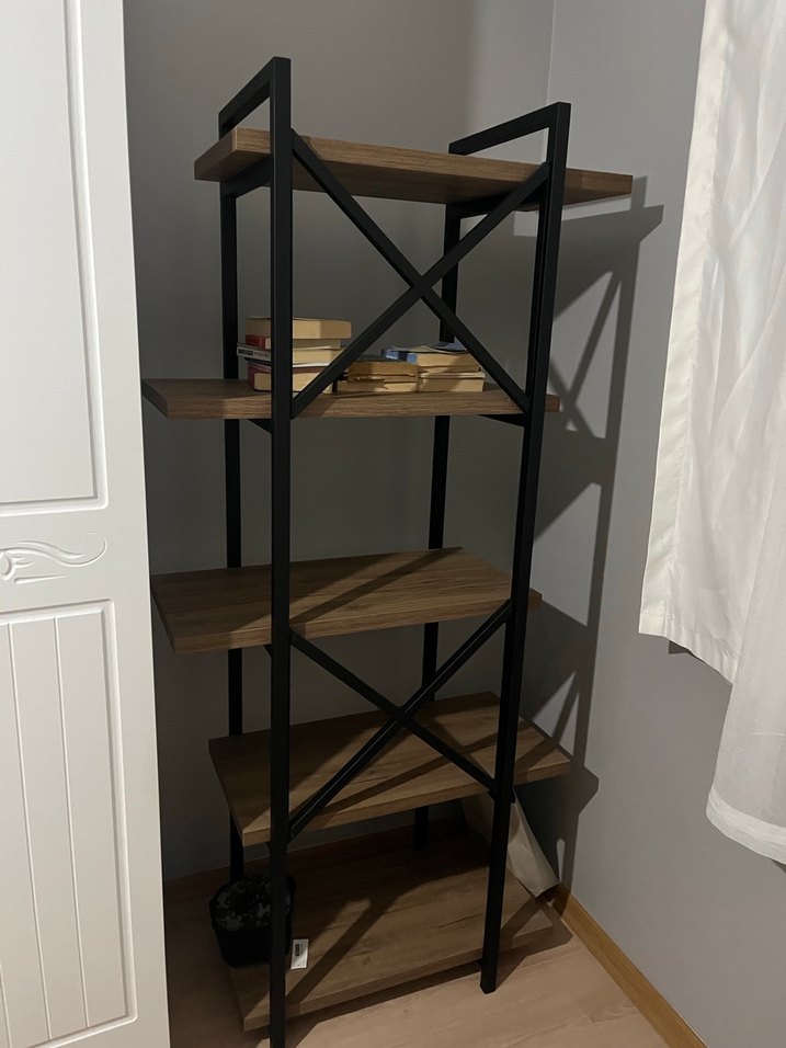 Koyu Kahverengi kitap  Raf Ünitesi - Görsel 2