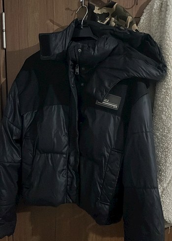 Siyah Kürklü Kadın Kışlık Mont - Görsel 2