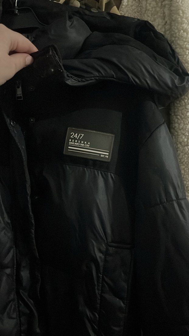 Siyah Kürklü Kadın Kışlık Mont - Görsel 3