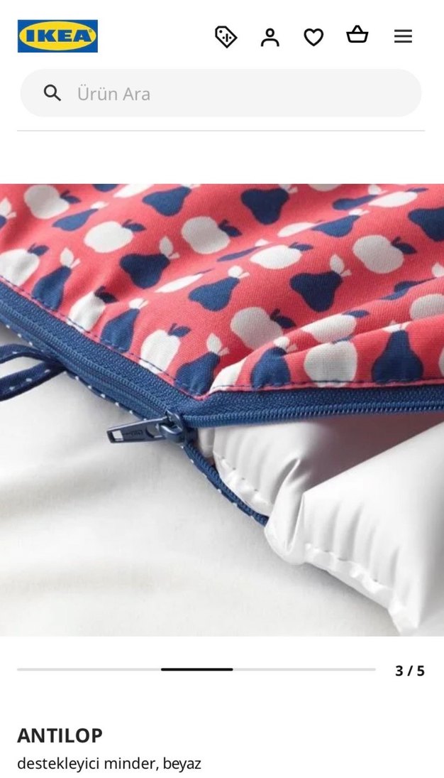 İkea antilop mama sandalyesi minderi ve kılıfı - Görsel 4