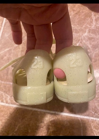 Hush puppies marka 23 numara yeşil santalet - Görsel 3