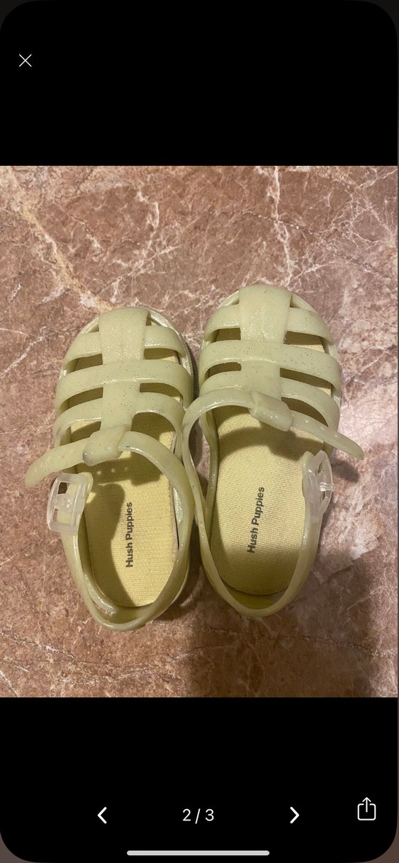 Hush puppies marka 23 numara yeşil santalet - Görsel 2