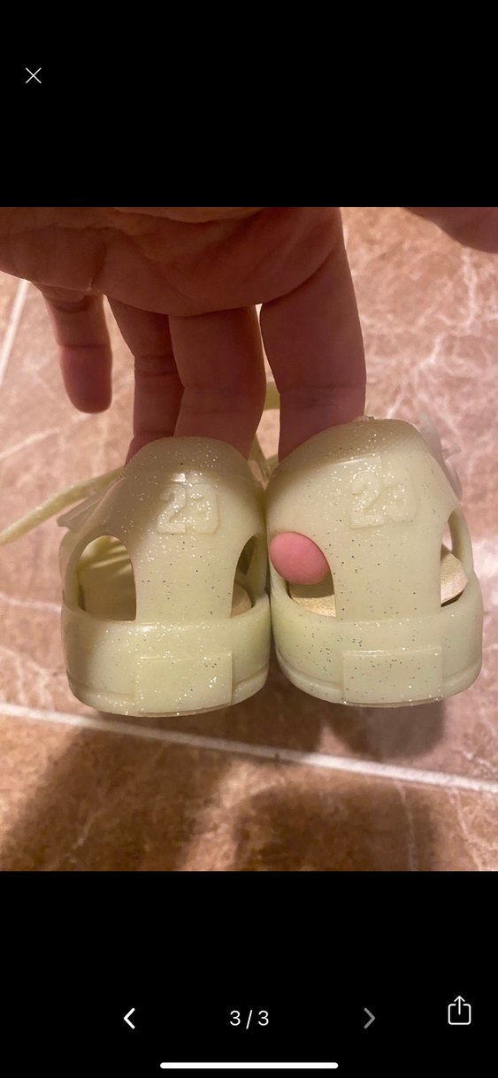 Hush puppies marka 23 numara yeşil santalet - Görsel 3