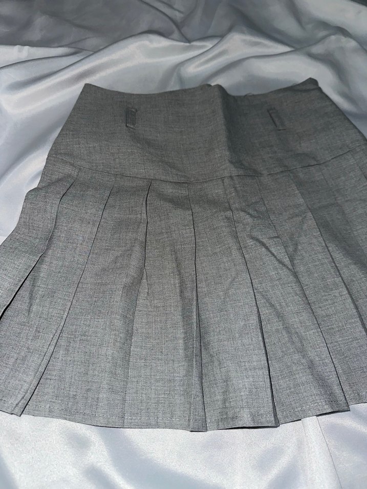 Kadın Siyah Deri Pilili Midi Etek - Görsel 2