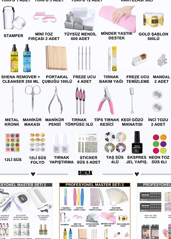 Protez tırnak seti - Görsel 4