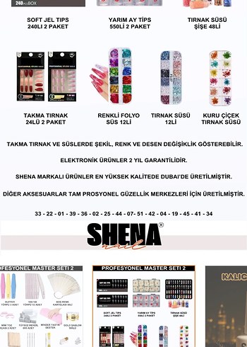 Protez tırnak seti - Görsel 5