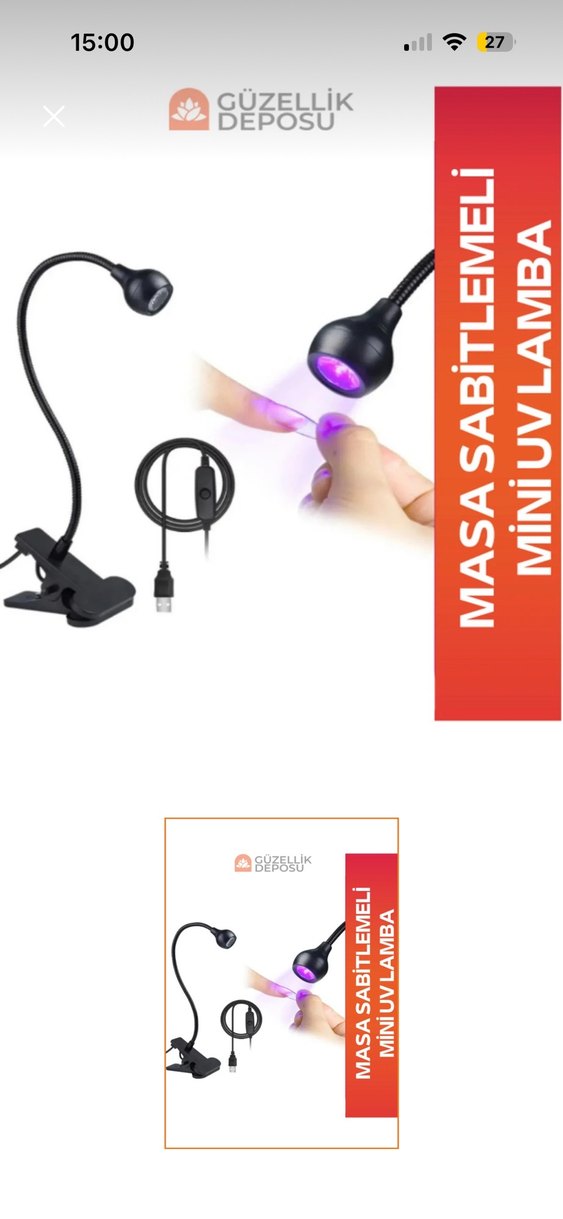 Protez tırnak seti - Görsel 2