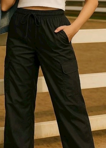 Siyah Kadın Boyfriend Denim Pantolon bedenleri var - Görsel 2