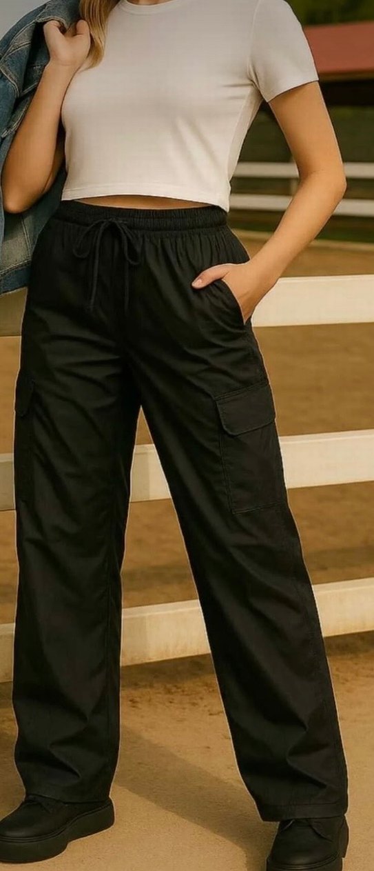 Siyah Kadın Boyfriend Denim Pantolon bedenleri var - Görsel 2