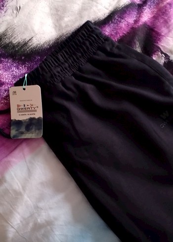 Siyah Kadın Rahat Kesim Eşofman Altı - Görsel 2