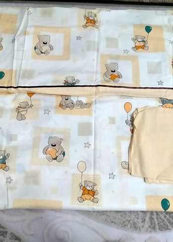 Bej Renkli Baskılı Çocuk Nevresim Takımı - Görsel 2