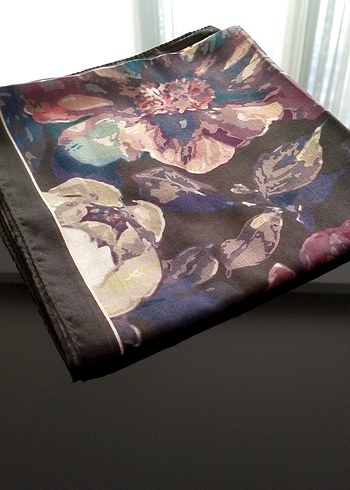 Kadın Çok Renkli Bohem Desenli Fular - Görsel 2