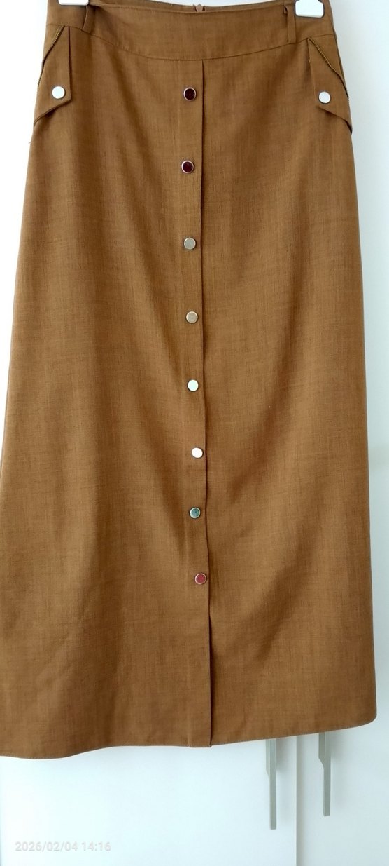 Vintage Kahverengi Erkek Askısı - Görsel 3